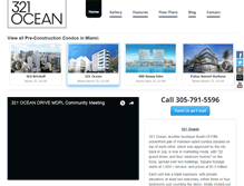 Tablet Screenshot of 321oceanmiami.com